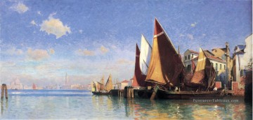  Stanley Galerie - Venise I paysage marin Bateau William Stanley Haseltine